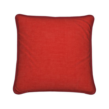 Bird and Coffee Plant Silk & Linen Pillow
