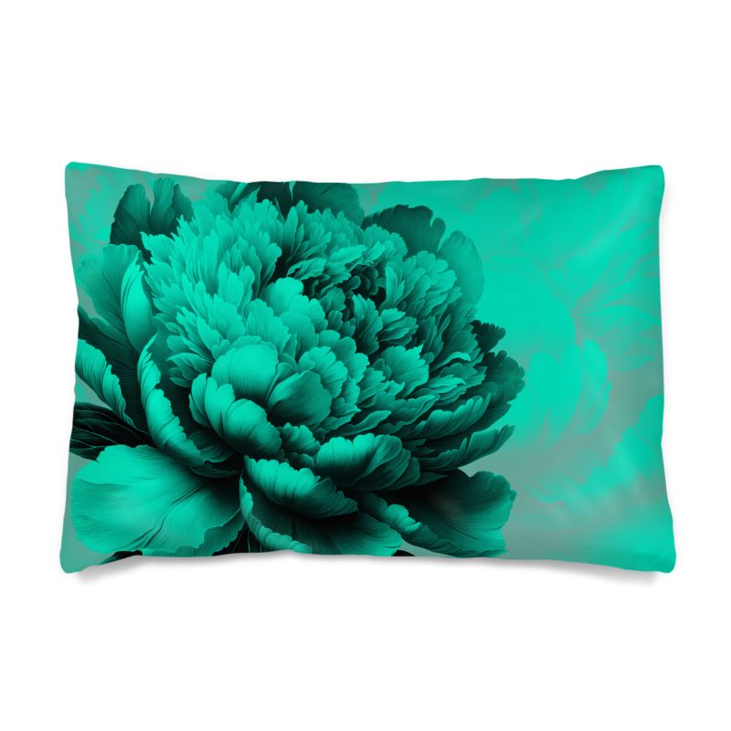 Luxurious Peony Botanical 100% Silk Pillowcase