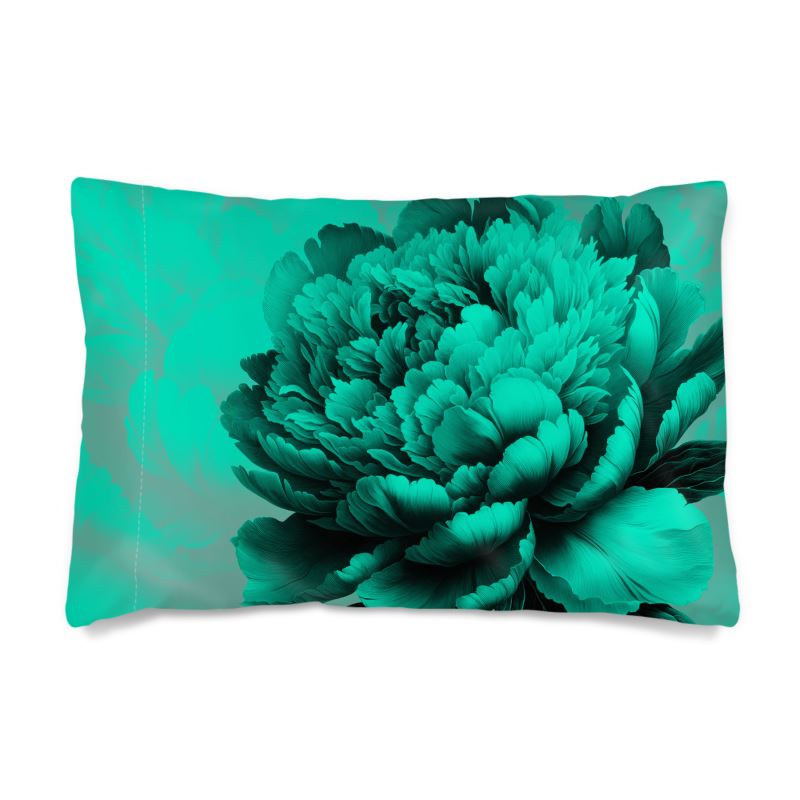 Luxurious Peony Botanical 100% Silk Pillowcase