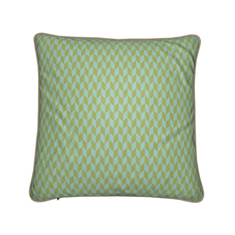 Floribunda Kaleidoscope Shimmer Velvet Throw Pillow