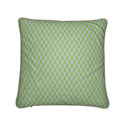 Floribunda Kaleidoscope Shimmer Velvet Throw Pillow